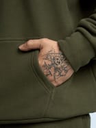 Co-ord Hoodie Olive view 4