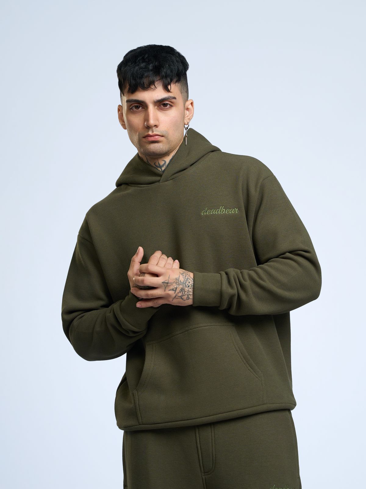 Co-ord Hoodie Olive - image 7