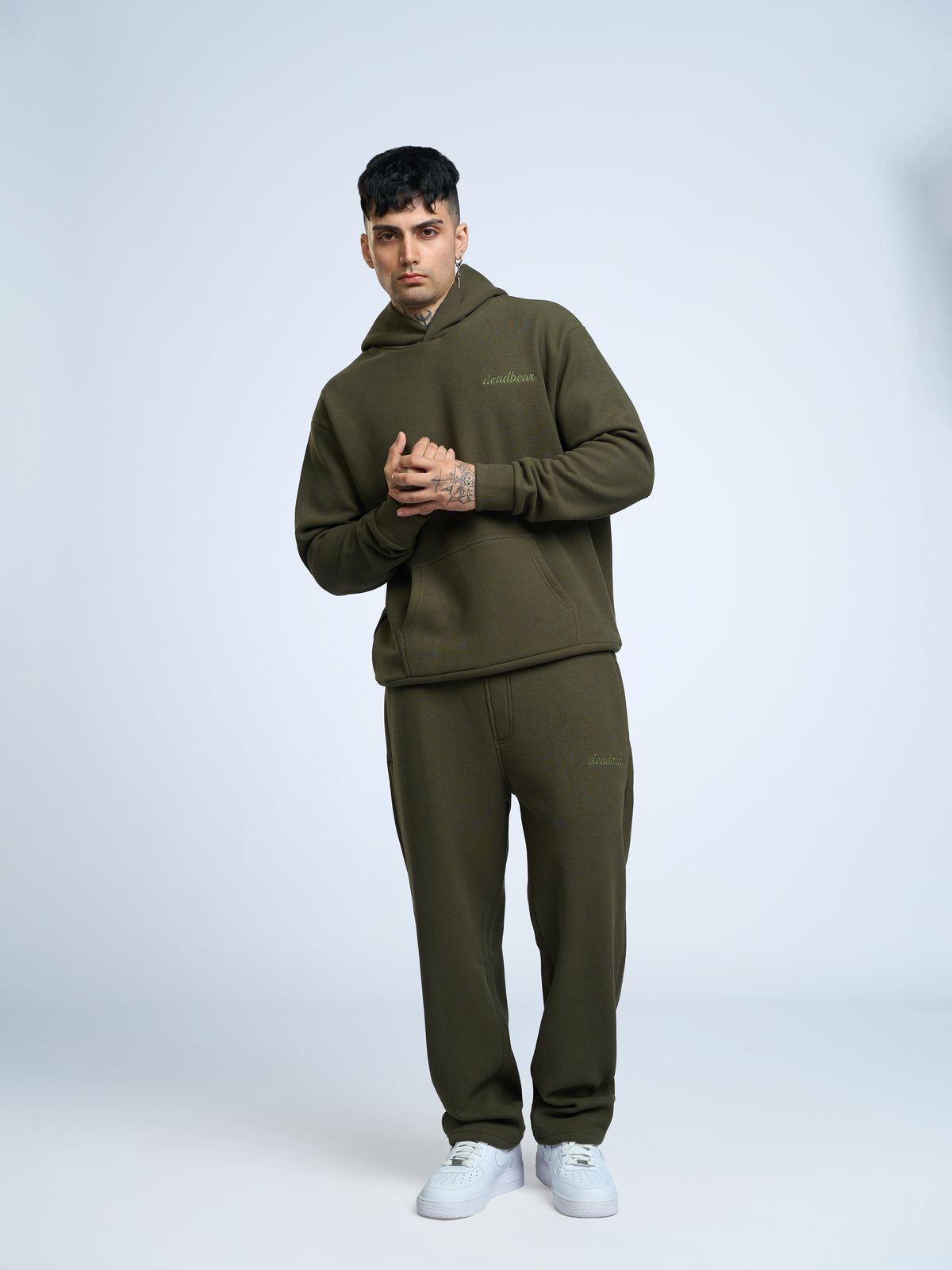 Co-ord Hoodie Olive - image 8