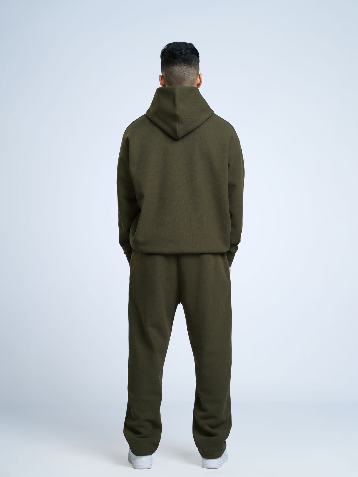 Co-ord Hoodie Olive - image 9