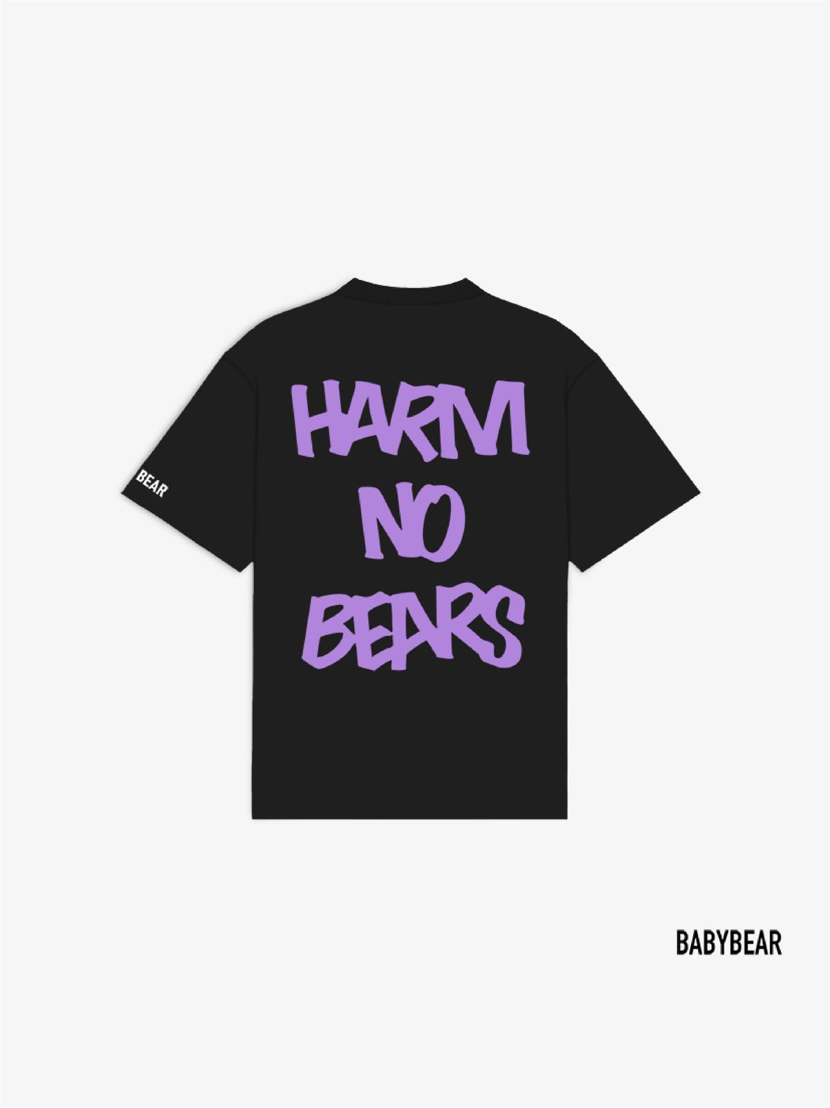 Babybear Harm No Bear Tee Black - image 2