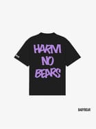 Babybear Harm No Bear Tee Black view 2