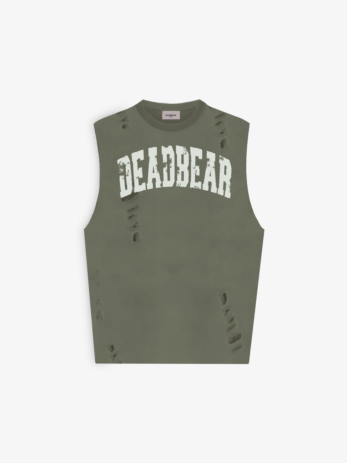 Distressed Olive Tank - image 1