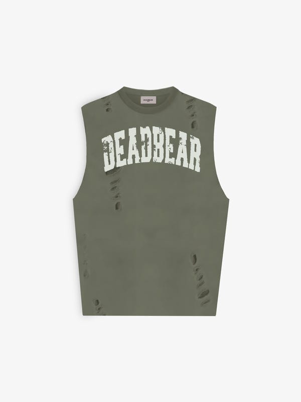 Deadbear — Distressed Olive Tank
