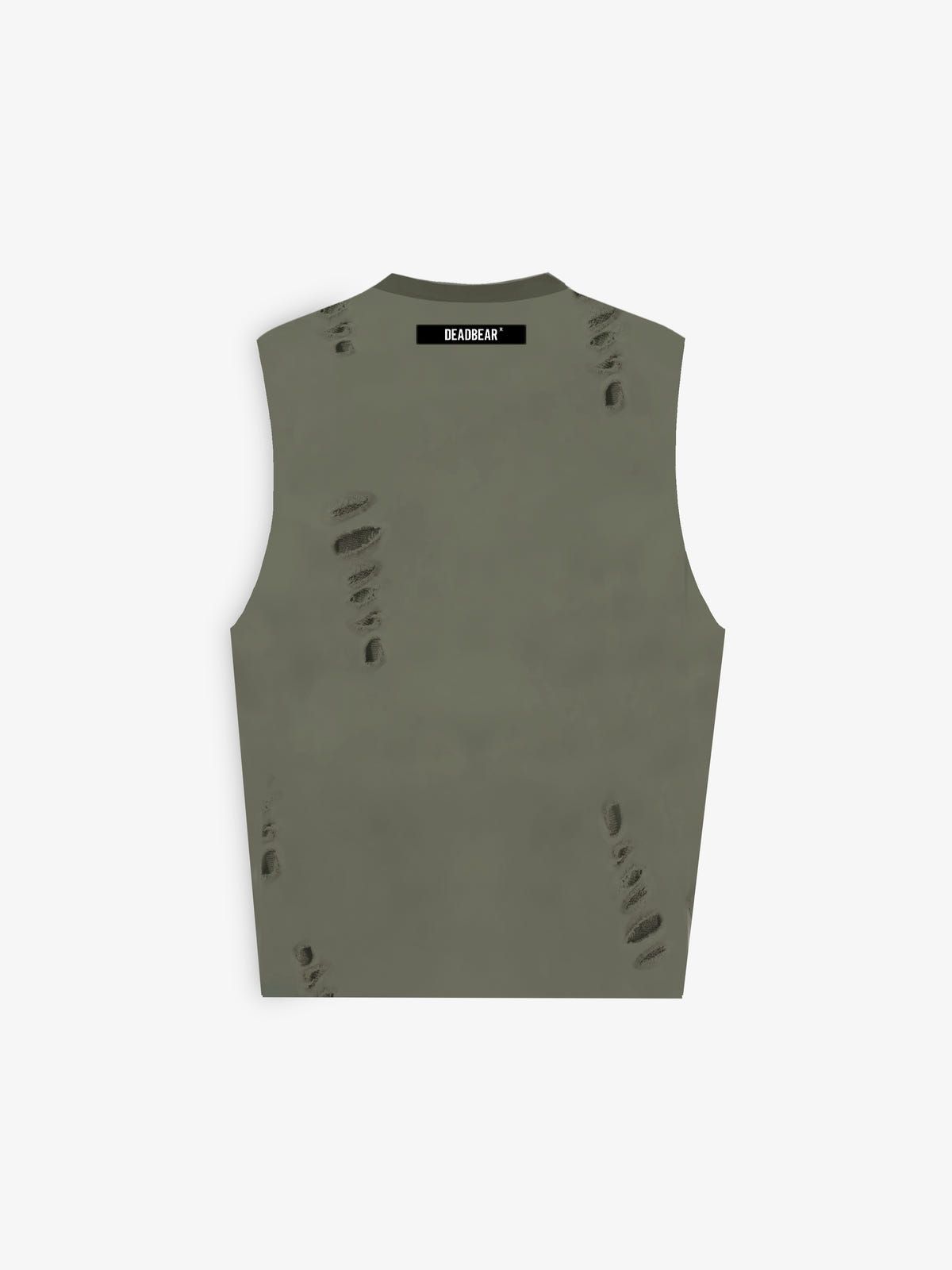 Distressed Olive Tank - image 2