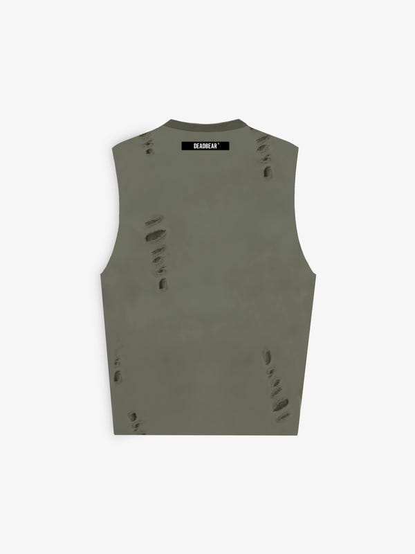 Deadbear — Distressed Olive Tank