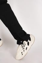 Washed Black Cargo Pants view 3