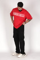 Washed Black Cargo Pants view 6