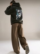 Grumpy Bear Hoodie Olive view 10