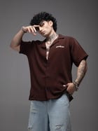 Bowling Shirt Brown view 3