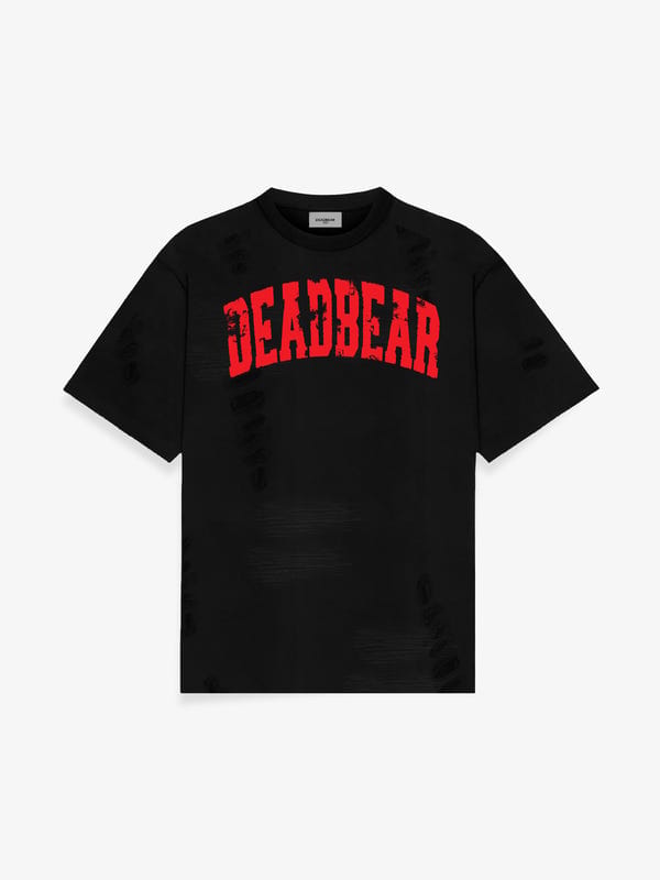 Deadbear — Distressed Black Tee 3.0