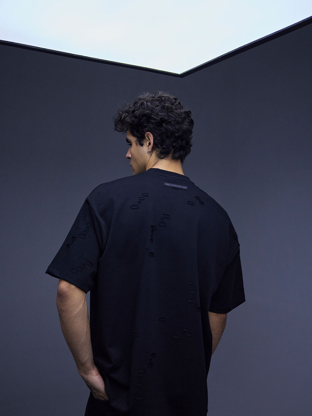 Distressed Black Tee 3.0 - image 11