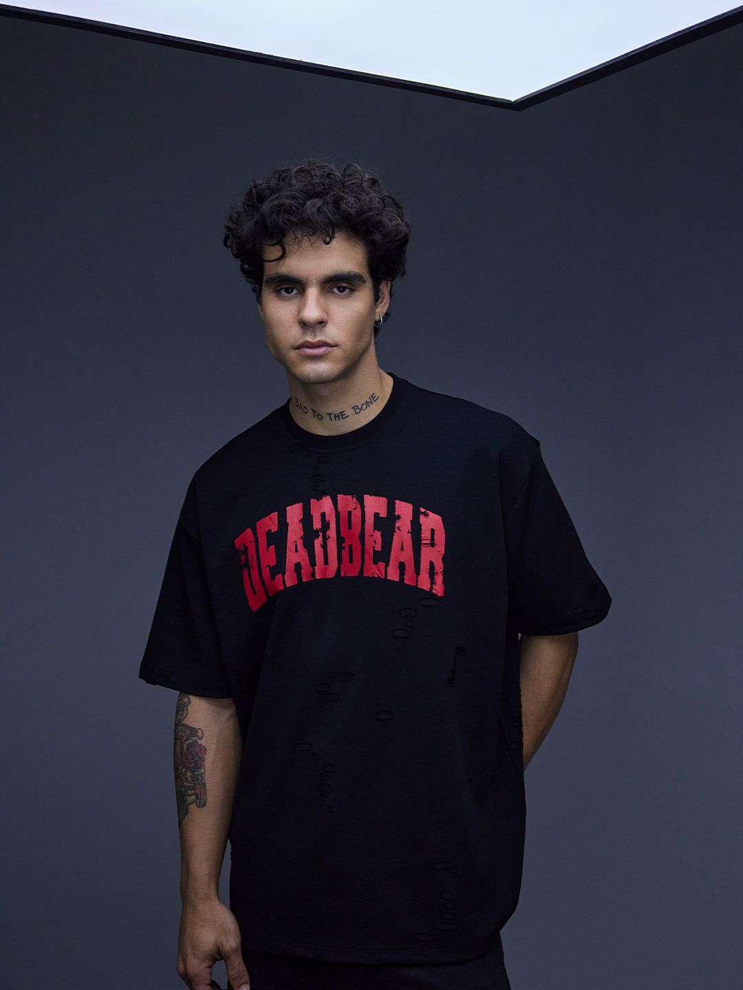 Distressed Black Tee 3.0 - image 9
