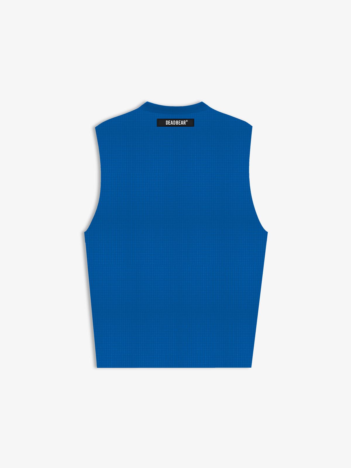 Waffle Tank Royal Blue - image 2