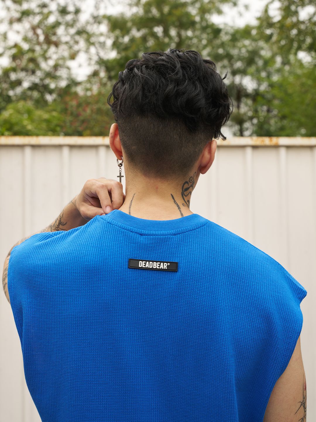 Waffle Tank Royal Blue - image 5