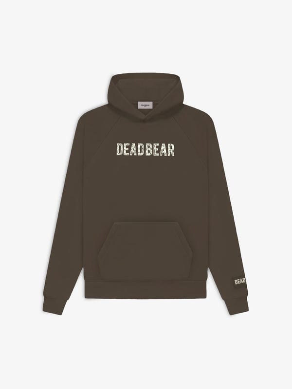 Deadbear — Mandala Hoodie Brown
