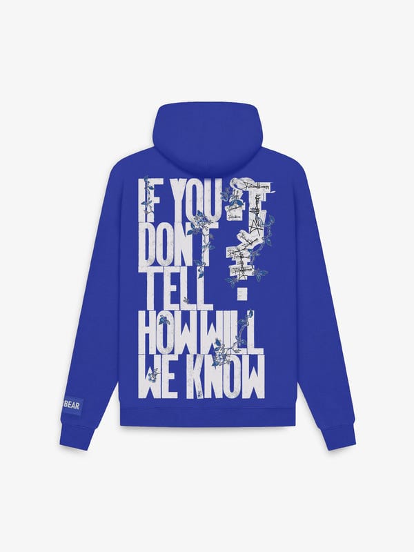 Deadbear — Confessions Hoodie Royal Blue