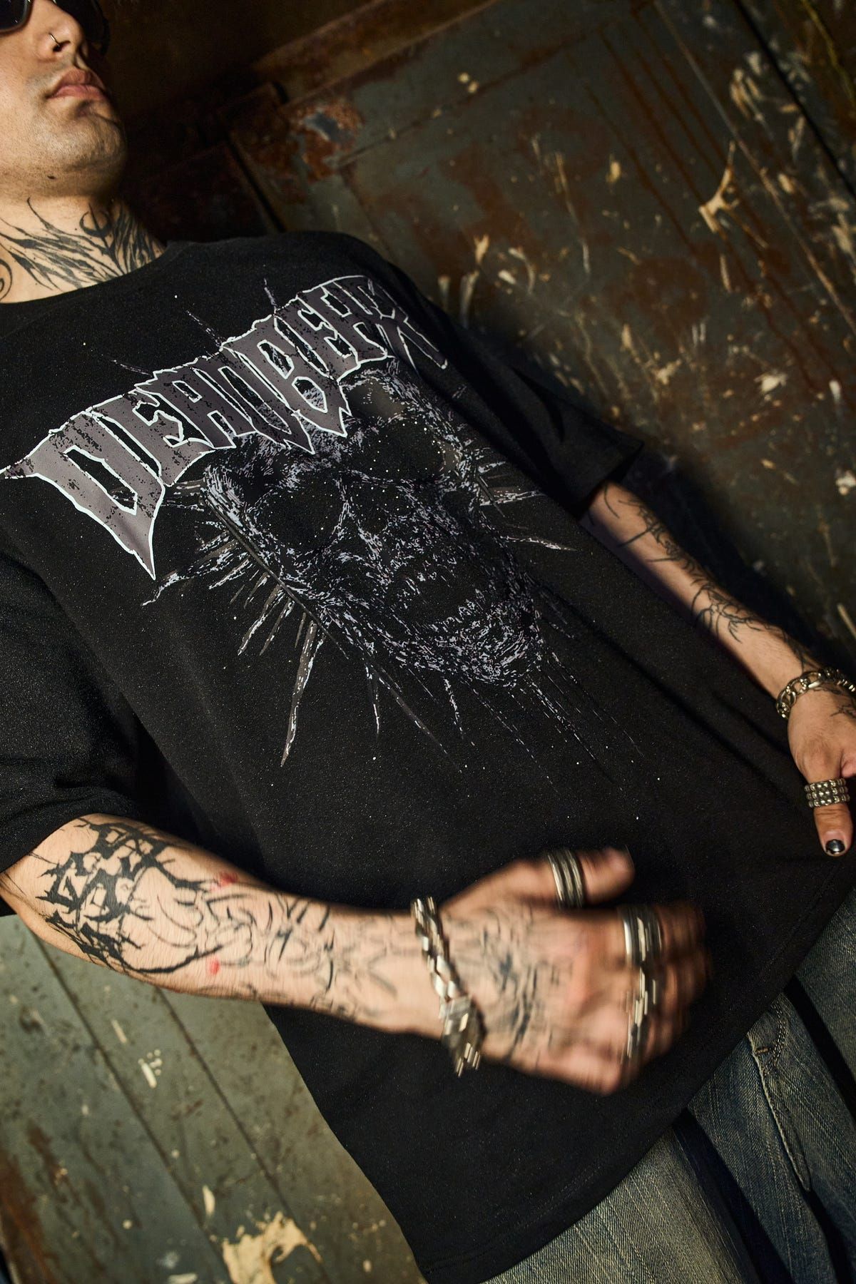 Spikehead Tee Black - image 5
