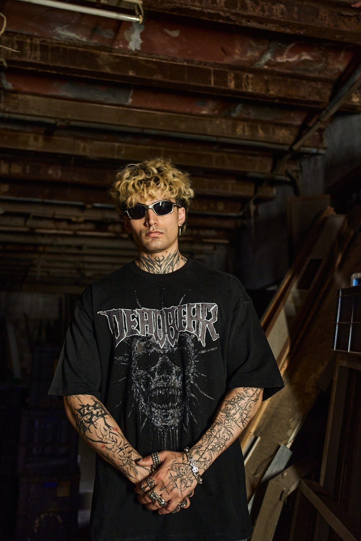 Spikehead Tee Black - image 6