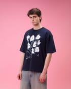 Explode Tee Navy view 3