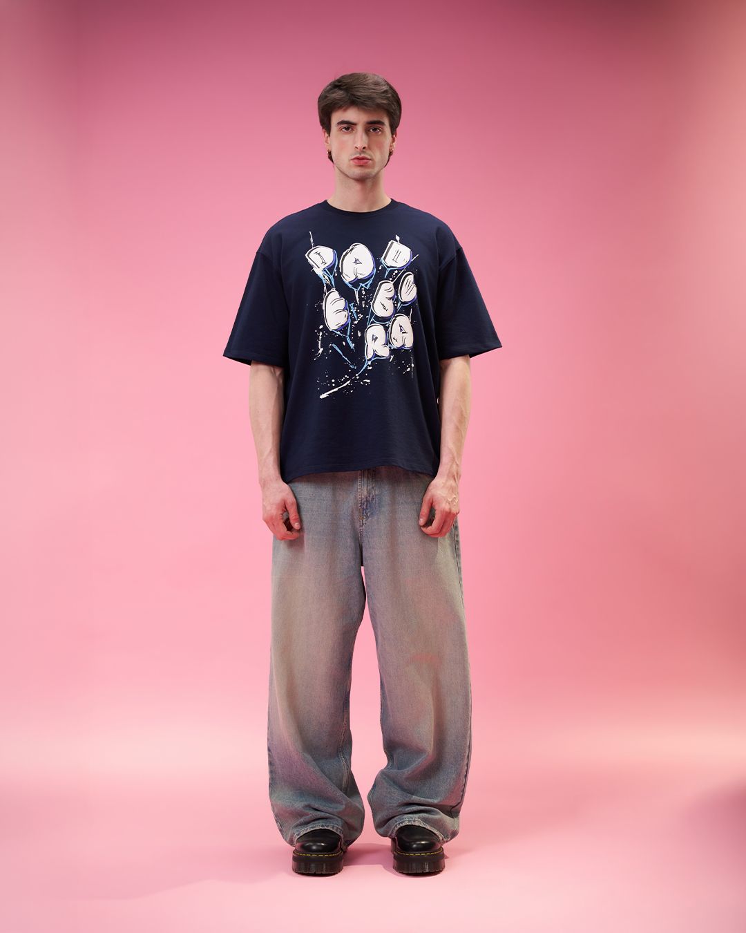 Explode Tee Navy - image 4