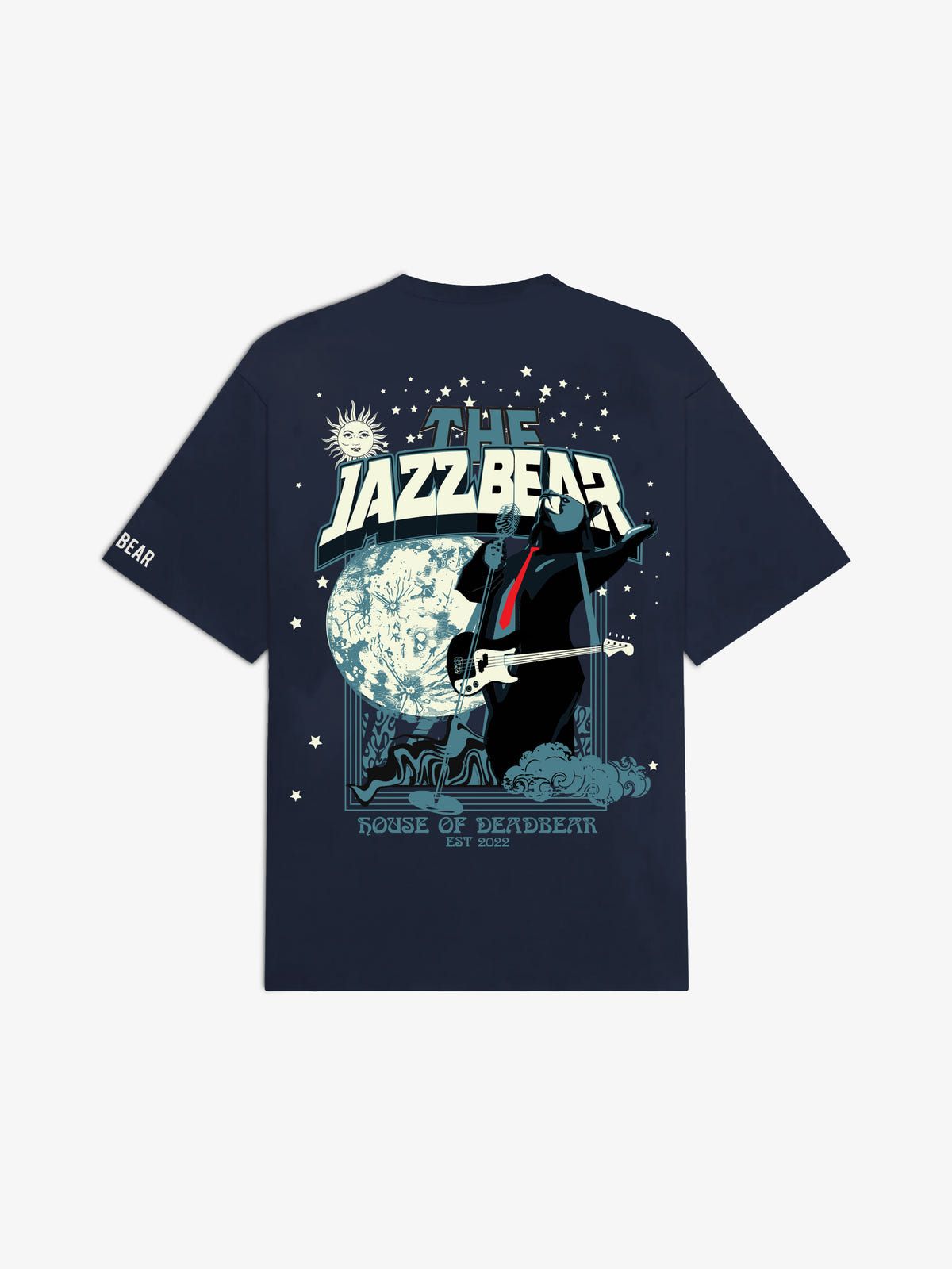 The Jazzbear Tee Navy Blue - image 1