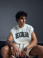 Distressed Cream White Tank view 5