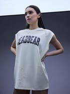Distressed Cream White Tank view 6