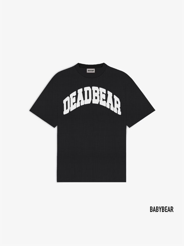 Deadbear — Babybear Waffle Tee Black