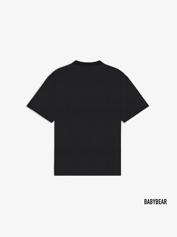 Deadbear — Babybear Waffle Tee Black
