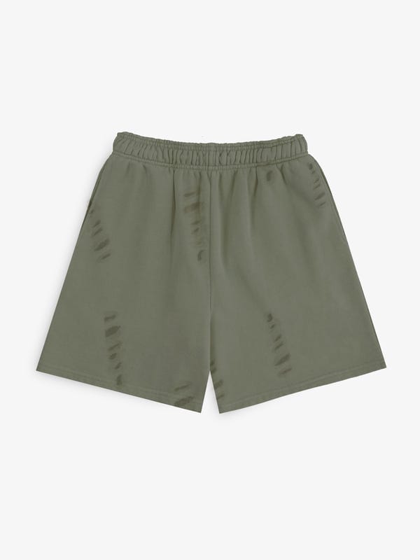 Deadbear — Distressed Olive Shorts