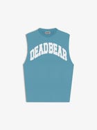 Waffle Tank Powder Blue view 1