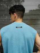 Waffle Tank Powder Blue view 5