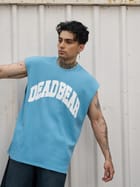 Waffle Tank Powder Blue view 6