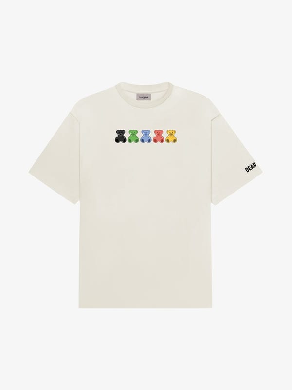 Deadbear — Gummy Bear Tee Cream White