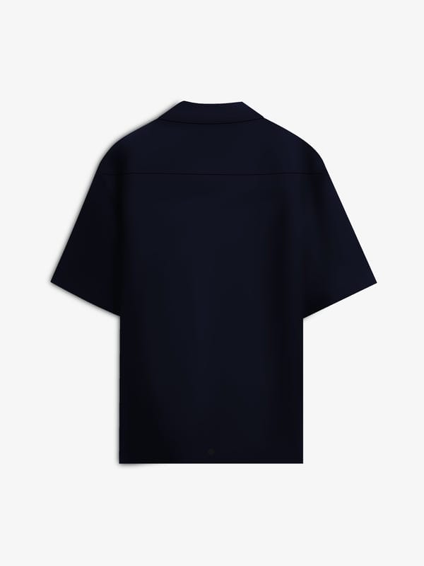 Deadbear — Bowling Shirt Navy 2.0