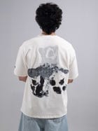The Shadow Tee Cream White view 3