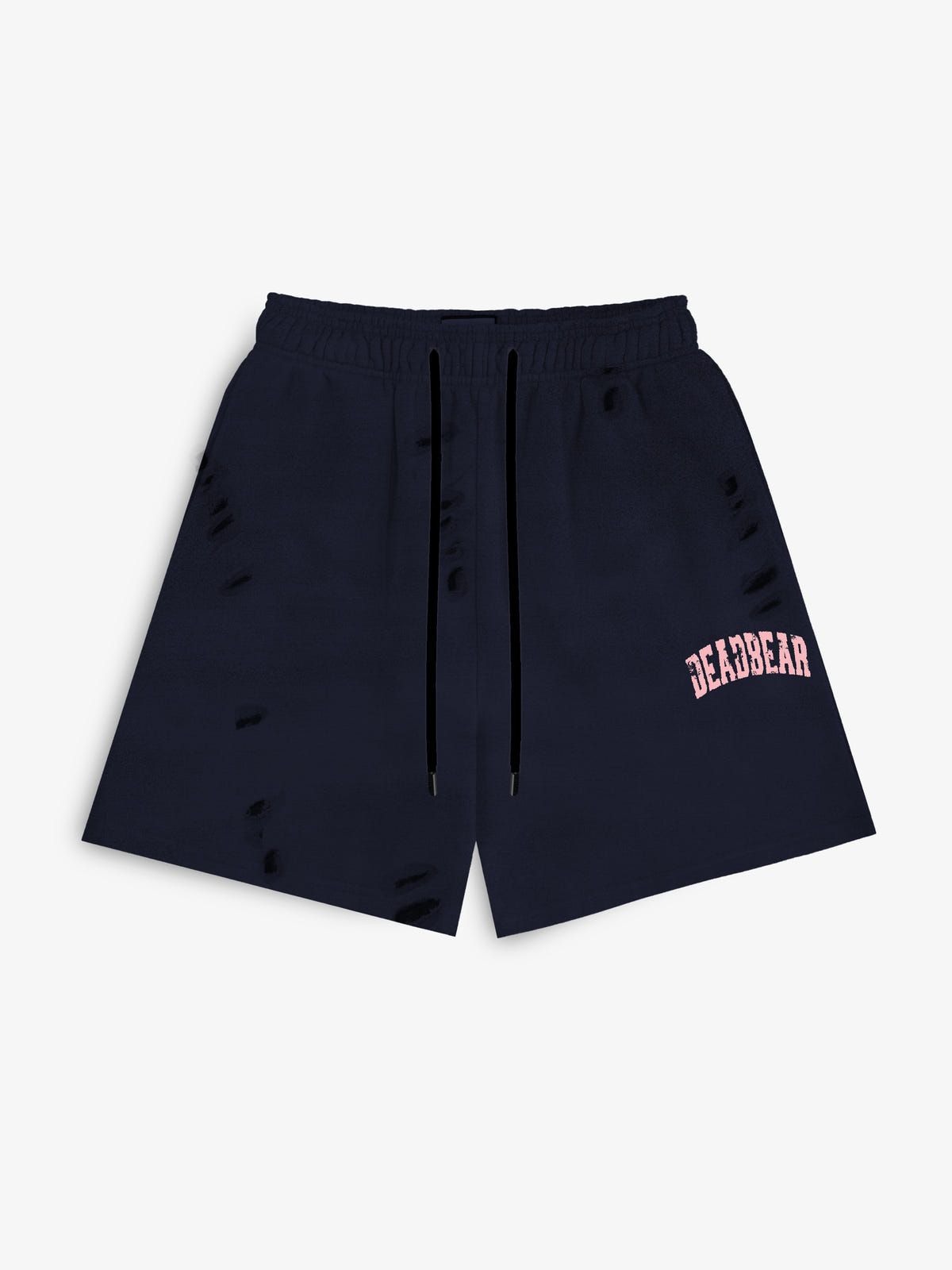 Distressed Navy Shorts - image 1