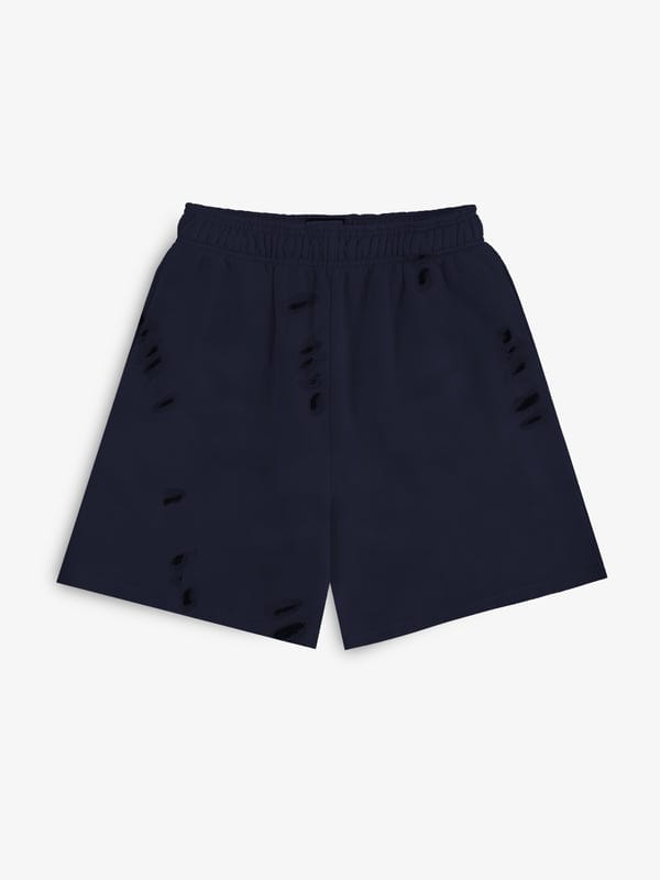 Deadbear — Distressed Navy Shorts