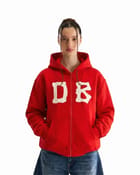 Bone Zipper Red view 4