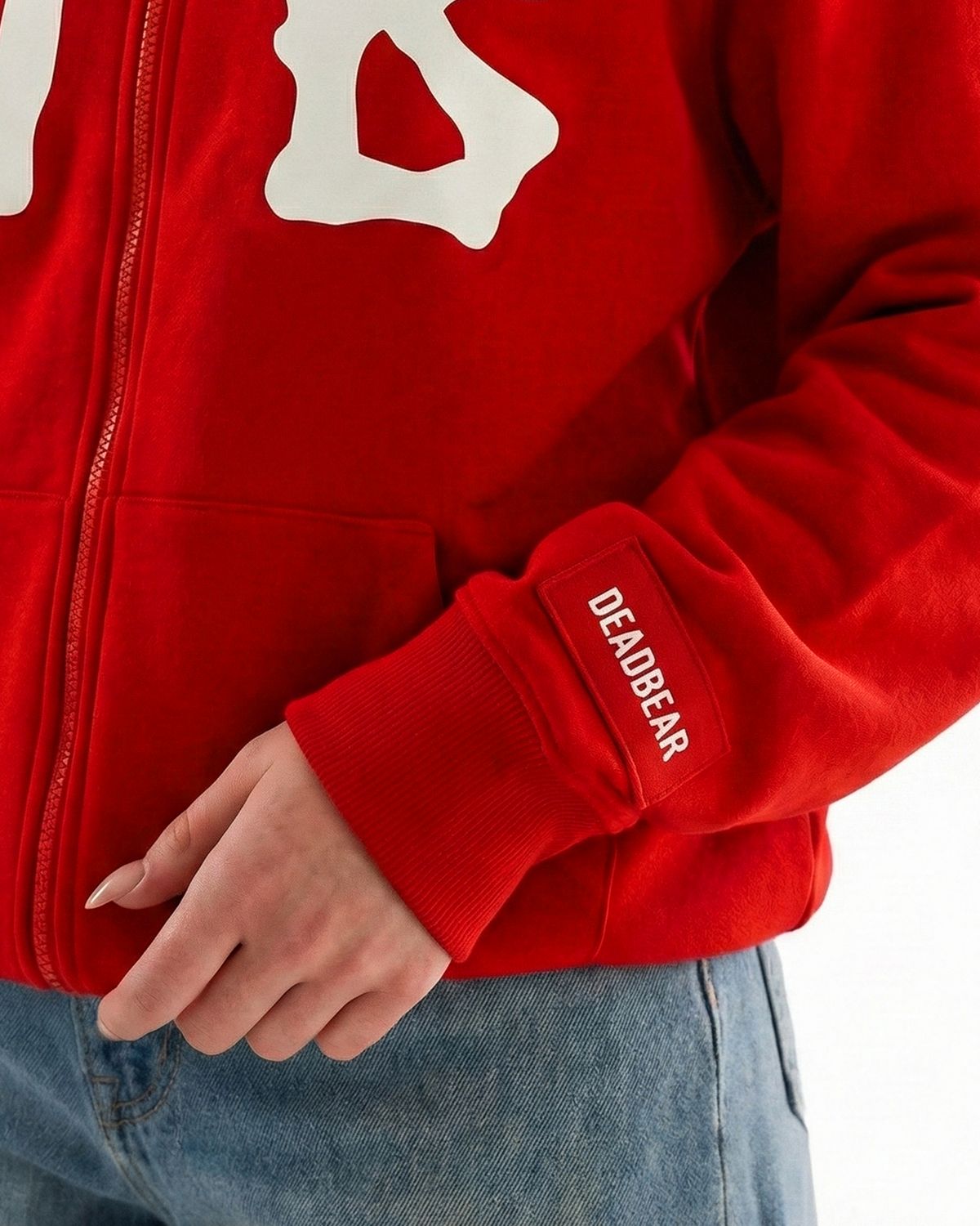 Bone Zipper Red - image 5