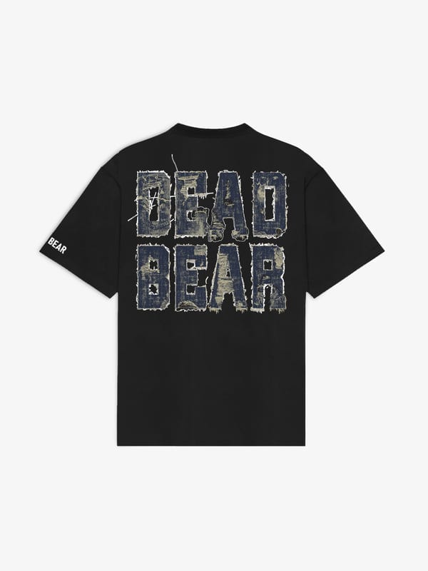 Deadbear — Fake Denim Tee Black