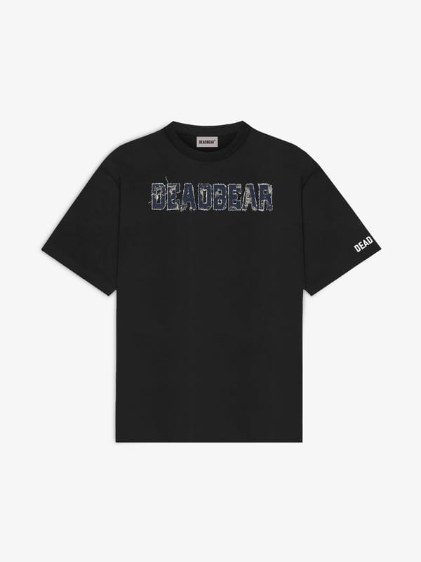 Deadbear — Fake Denim Tee Black