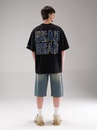 Fake Denim Tee Black view 3