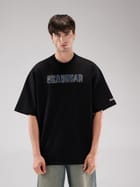 Fake Denim Tee Black view 6