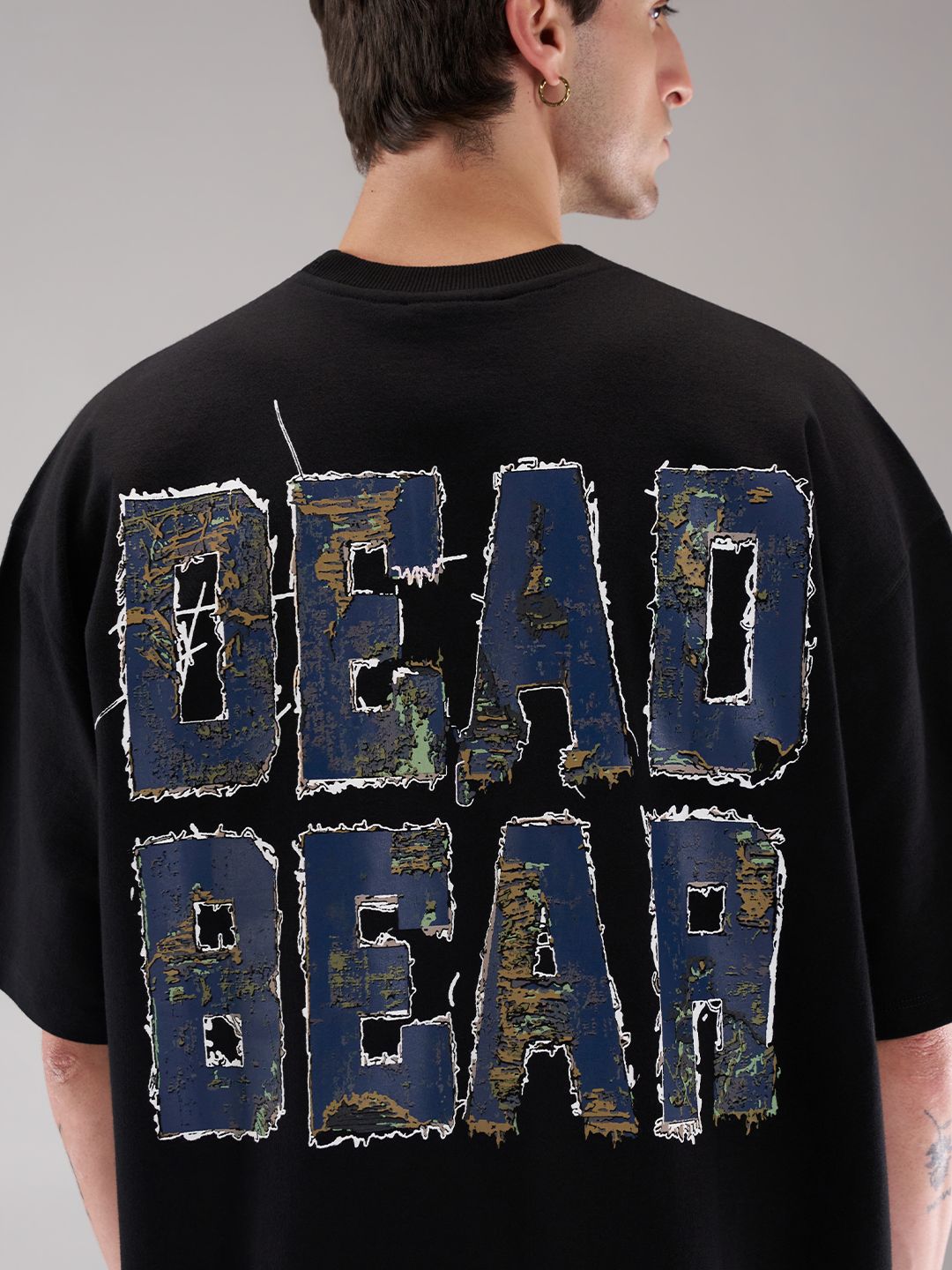 Fake Denim Tee Black - image 7