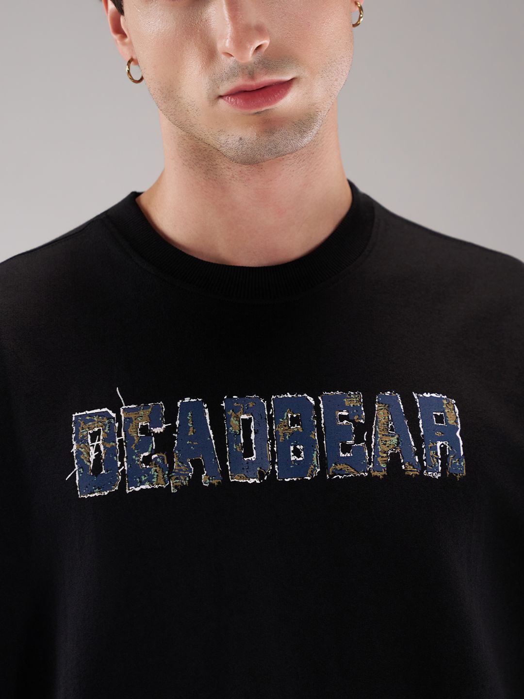 Fake Denim Tee Black - image 8