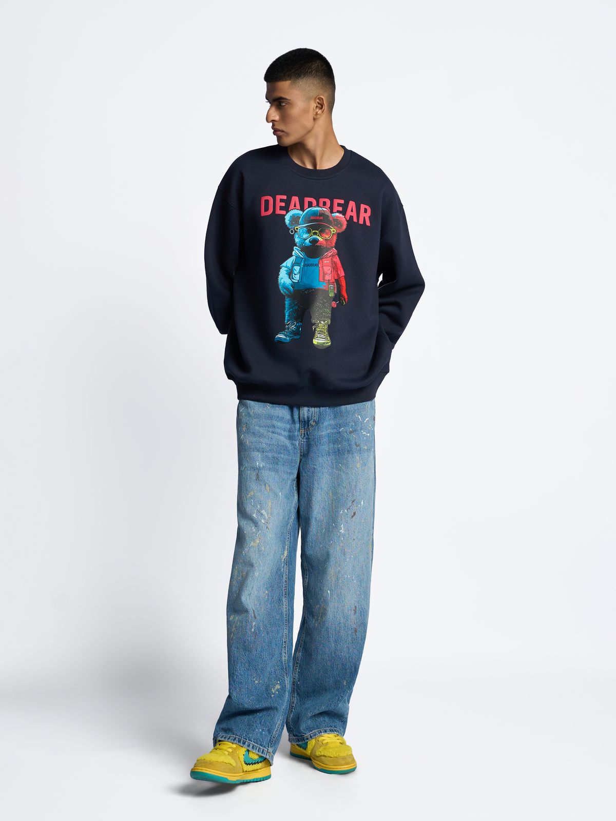 Ted Sweatshirt Navy - image 3