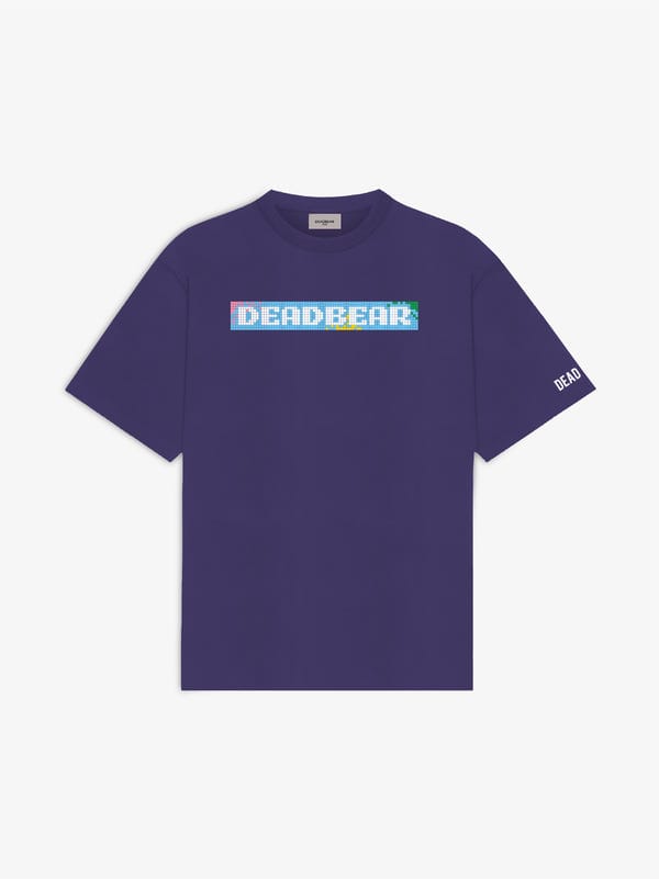 Deadbear — Pixel Tee Purple