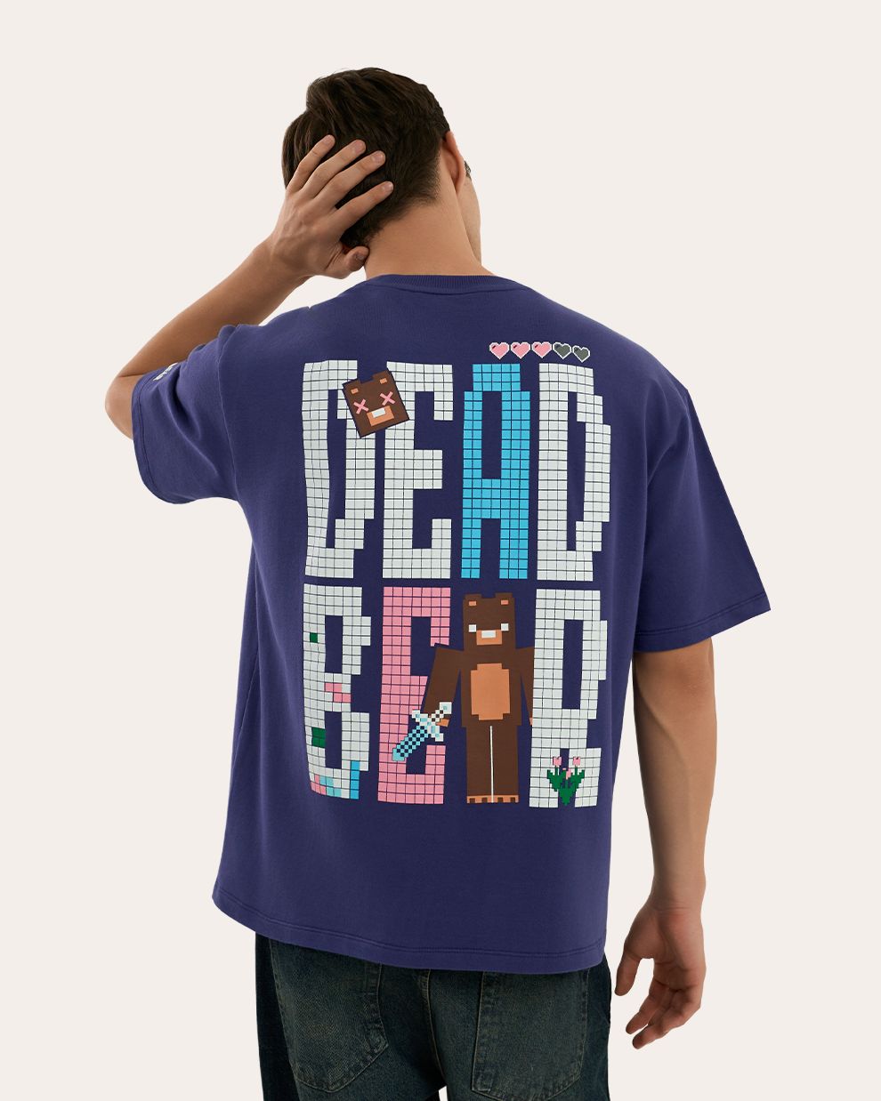 Pixel Tee Purple - image 3